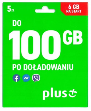 Starter Prepaid PLUS 5zł Na kartę
