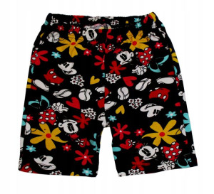 Legginsy getry krótkie spodenki myszka minnie 104