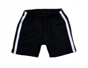 Legginsy krótkie spodenki na WF czarne 122