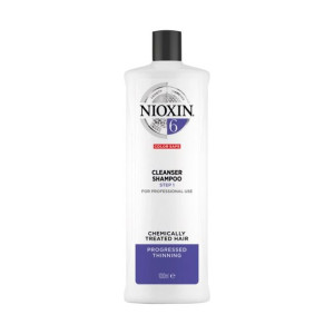 NIOXIN System 6 oczyszczający szampon do włosów po zabiegach chemicznych
