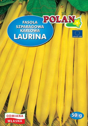 Polan Nasiona Fasola Szparagowa Żółta Laurina 50g