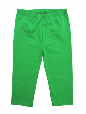 Legginsy getry leginsy 3/4 rybaczki 122 zielone