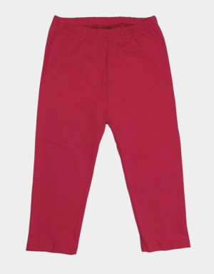 legginsy getry leginsy 3/4 rybaczki 86 ciemny róż