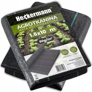 Agrowłóknina Agrotkanina Antychwastowa 1,6x10m 90g