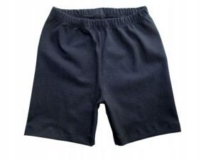 Legginsy getry krótkie spodenki kolarki 128 czarne