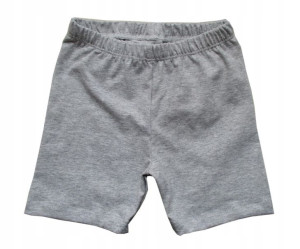 Legginsy getry krótkie spodenki kolarki 128 szare
