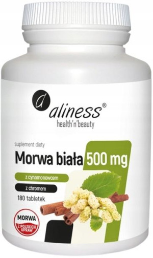 Aliness Morwa Biała (ekstrakt 4:1) Cynamon Chrom