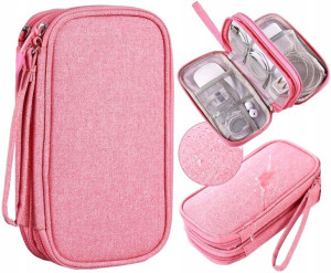 Organizer na ładowarki kable etui podróżne usb