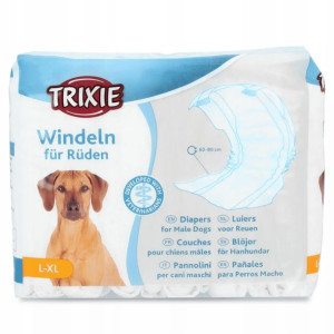 Trixie Pieluchy dla psów L-XL 60-80cm 12szt