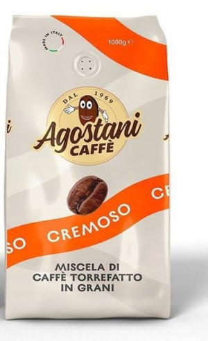 Kawa Ziarnista Włoska 1 Kg Cremoso