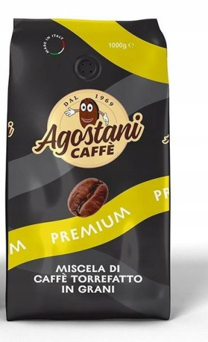 Kawa Ziarnista Włoska 1 Kg Premium
