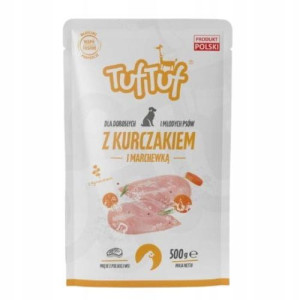 TUF TUF Karma mokra dla psa z Kurczakiem 100g