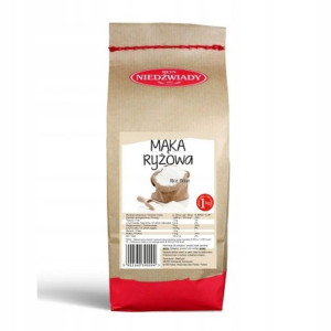 Mąka Ryżowa Wysoka Jakość 1kg Młyn Niedźwiady