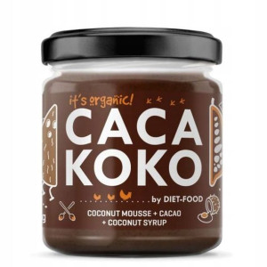 Bio Krem Kokosowy z Kakao 200g - Diet Food