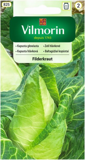Vilmorin Nasiona Kapusta Głowiasta Stożkowa Filderkraut 2g