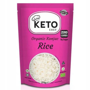 Makaron Keto Konjac Noodle Ryż Bio 200g Keto Chef