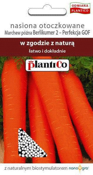 Plantico Nasiona Marchew Jadalna Berlikumer 2 Perfekcja 350 Nasion Otoczka