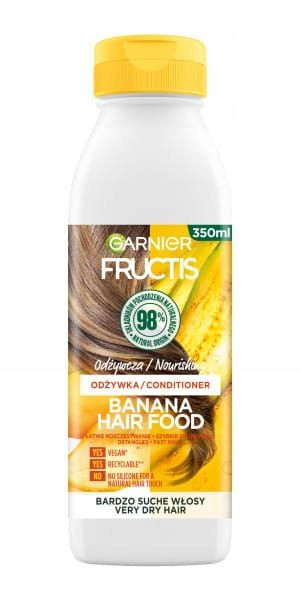 Garnier Fructis Odżywka Banana Hair Food Odżywcza