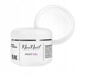 Neonail Żel Paint Gel White Rose 5 Ml