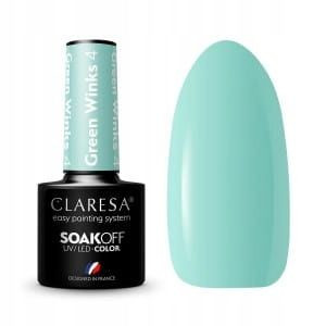 Claresa Lakier Hybrydowy Green Winks 4 5g