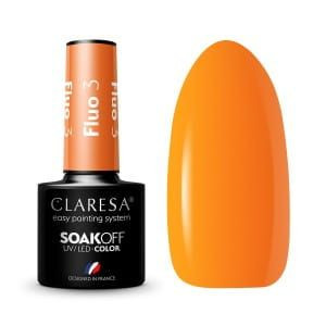 Claresa Lakier Hybrydowy Fluo 3 5g