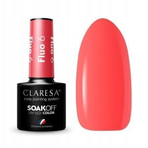 Claresa Lakier Hybrydowy Fluo 6 5g