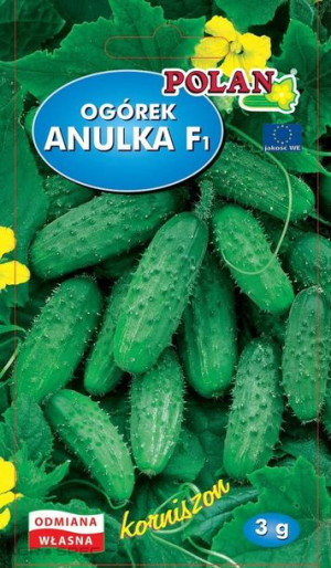 Ogórek Nasiona Gruntowy Anulka F1 3 G