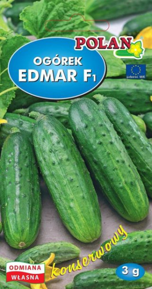 Polan Nasiona Ogórek Gruntowy Edmar F1 3g