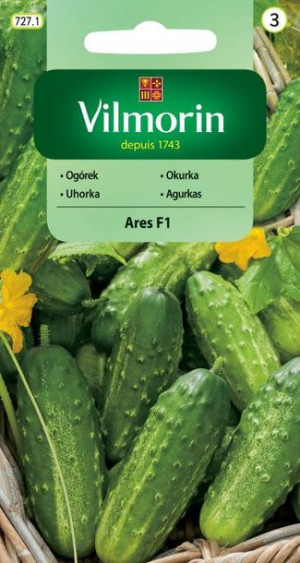 Vilmorin Nasiona Ogórek Gruntowy Średnio Późny Ares F1 3 G