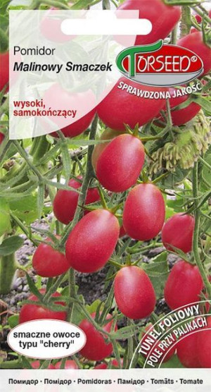 Torseed Nasiona Pomidor Czereśniowy Wysoki Malinowy Smaczek 0,1g