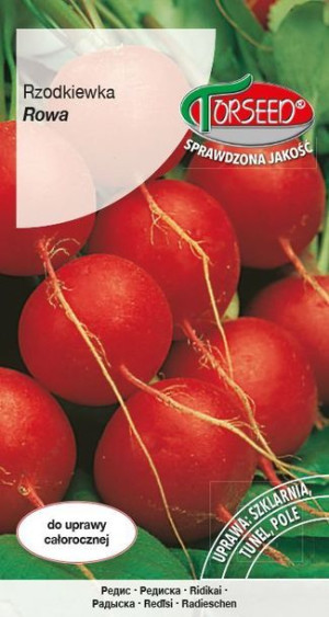 Torseed Nasiona Rzodkiewka Okrągła Czerwona Rowa 5 G