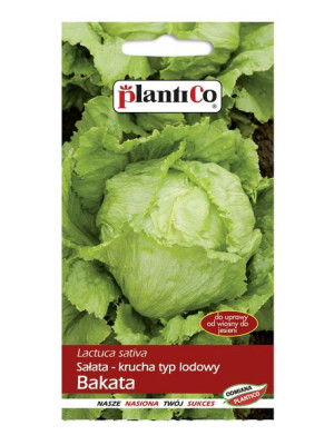 Plantico Nasiona Sałata Głowiasta Krucha Bakata 1g