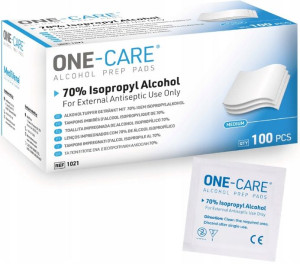 Gaziki Do Dezynfekcji Nasączone Alkoholem 100szt