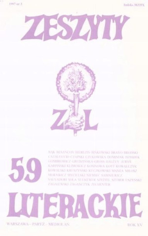 Zeszyty literackie 59 3/1997