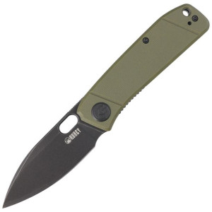Nóż Kubey Hyde Green G10, Dark Stonewashed 14C28N by Colin Maisonpierre (KU