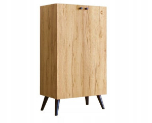 KOMODA Szafka 60 x 101 cm dąb złoty SKANDI Styl