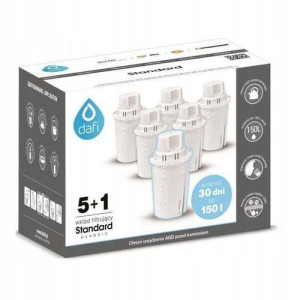 Wkład Filtr Dafi BRITA CLASSIC Oryginalny 5+1 6szt