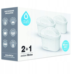 Wkład Filtr Dafi BRITA UNIMAX 3szt Oryginalny