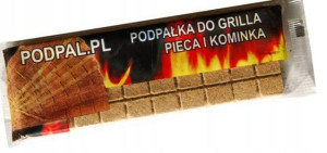 Rozpałka podpałka do grilla kominka 200 kostek