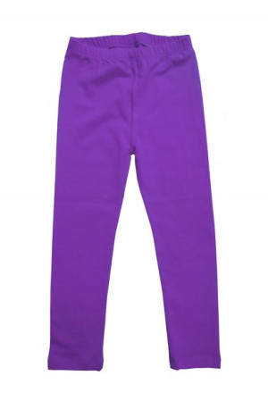 Legginsy getry leginsy bawełniane 104 fioletowe