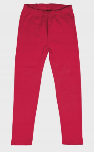 Legginsy getry leginsy bawełniane 110 ciemny róż