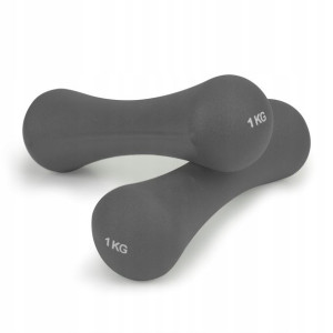 HANTLE Neoprenowe 2x 1 kg DO ĆWICZEŃ FITNESS 2 kg