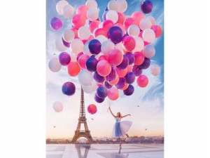 HAFT Diamentowy MOZAIKA BALONY 30x40 cm Zestaw 5D