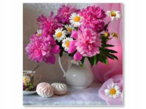 HAFT Diamentowy MOZAIKA BUKIET 30x30 cm Zestaw 5D