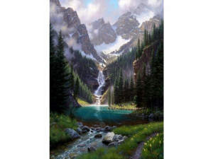 HAFT Diamentowy MOZAIKA STAW 30x40 cm Zestaw 5D