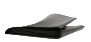 Vinyl Bed Sheet Black 158x227cm