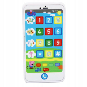 Telefon edukacyjny świnka Peppa Pig polski