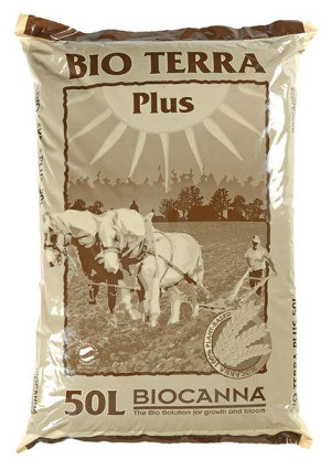 BioCanna Bio Terra PLUS ziemia kwiatowa 50L - mieszanka podłoża od Canna