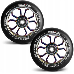 2x Kółko Do Hulajnogi Wyczynowej 110mm Abec-9