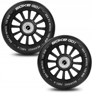 Komplet Kółka Do Hulajnogi Wyczynowej 100mm Abec-9